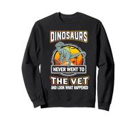Velociraptor Dinosaurs Never Went To The Vet Veterinarian Felpa