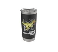 Velociraptor Velociraptor Nerdy - Regalo per insegnante di fisica e matematica Bicchiere termico in acciaio inox doppia parete