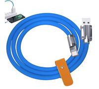 Velocità del cavo | Cavo di ricarica del telefono da 120 W per smartphone | dati, carico rapido, di trasmissione stabile in materiale in silicone liquido, nessuna deformazione, nessu