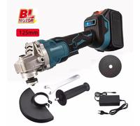 Velocità variabile del grano angolare elettrico senza spazzole da 125 mm per utensile elettrico per macchina per la lavorazione del legno con taglio a grana a batteria Makita 18v In battery