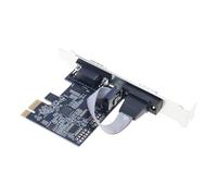 Velocità veloce PCIe a 2 porte RS232 Seriali Card 9 Pin Connettori Per Stampanti Debug Strumenti E Apparecchiature Industriali PCIe A Doppia Porta Adattatore