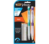 Bic MPMX7P21 Velocity MAX Mechanical Pencil44; Pack of 2