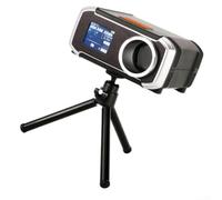 Velocity Meter portatile 16x17cm dell'ABS con il supporto del treppiede | Mini display LCD chiaro, letture accurate in condizioni di scarsa illuminazione, interfaccia intuitiva, configurazione rapida