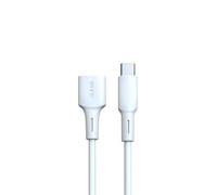 Velocraze Cavo OTG - Cavo USB 2.0 Type-C da 2.4A, lunghezza 15 cm, colore bianco, consente di collegare dispositivi in modo rapido ed efficiente.