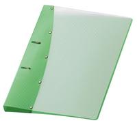 VELOFLEX 1141441 - Raccoglitore ad anelli diamantati, raccoglitore ad anelli, cartella, DIN A4, meccanismo a 2 anelli, 20 mm, plastica solida PP, verde chiaro, 1 pezzo