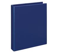 VELOFLEX 1143050 - Raccoglitore ad anelli di base, raccoglitore ad anelli, cartella, DIN A4, 265 x 315 x 45 mm, meccanismo ad anelli 2-D, cartone, blu
