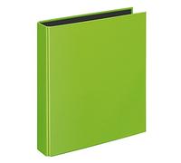 VELOFLEX 1151341 - Raccoglitore ad anelli VELOCOLOR, cartellina, DIN A5, meccanismo a 2 anelli, 200 x 230 x 45 mm, cartone, verde, 1 pezzo