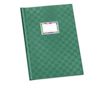 Veloflex 1342140 - Copertina per quaderno, formato A4, in pellicola di polipropilene, 25 buste, verde