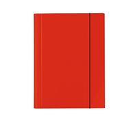VELOFLEX 4432321 - Cartella velocolor, DIN A3, cartella angolare, organizer, cartella da disegno, rosso chiaro, 1 pezzo