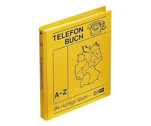 Veloflex 5158000 Rubrica Telefonica ad Anelli, Formato A5, colore: Giallo - NUOV