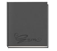 Veloflex 5420082 Aldecor-Registro degli ospiti, con goffratura, 144 pagine, colo