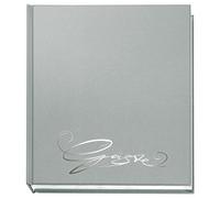 Veloflex 5420083 - Registro degli invitati, 144 pagine, argento [scritta Gästebuch in tedesco]