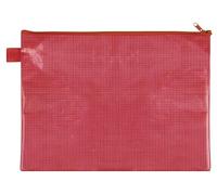 VELOFLEX 2704020 - Tasca A4 con cerniera, rossa, in materiale EVA rinforzato con tessuto, 1 tasca per documenti