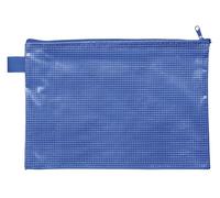 VELOFLEX 2705050 - Tasca con cerniera DIN A5, blu, in materiale EVA rinforzato con tessuto, 1 tasca per documenti