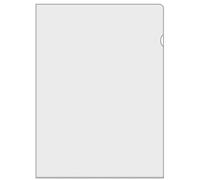 VELOFLEX - Buste documenti A4 in PVC morbido 180 my, 50 pezzi