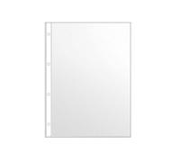 Veloflex 4345000 - Buste PP, DIN A4, colore: trasparente, confezione da 100 pezzi