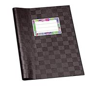 VELOFLEX - Custodia per quaderno DIN A5 in PP, nera, 25 pezzi