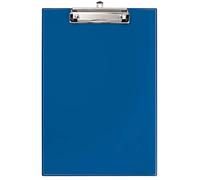 VELOFLEX - Pannello da scrittura in PVC A4 con clip speciale, blu