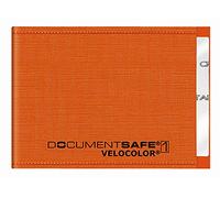 Veloflex per documenti di viaggio 90 x 63 mm orange