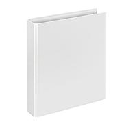 VELOFLEX - Raccoglitore ad anelli Basic A5 meccanismo a 4 anelli, bianco