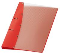 VELOFLEX - Raccoglitore ad anelli Diamond A4, 2 anelli, rosso