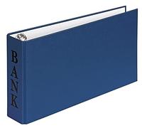VELOFLEX 4168350 Bank Folder DIN A6 Ring Binder for Bank Statements, 2-Ring Mech
