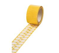 VELOFLEX VELOCOLL 201500 - Marchette di chiusura, diametro: Ø 15 mm, adesivo su entrambi i lati, incollaggio: permanente, 1 rotolo