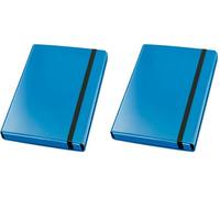 Veloflex Velocolor, 4443351, scatola da collezione, formato A4, 23 x 32 x 4 cm, blu medio (Confezione da 2)
