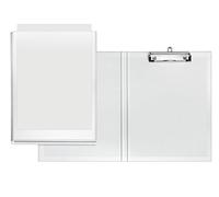 Veloflex VELODUR - clipboards (White, Polypropylene carbonate (PPC), A4)