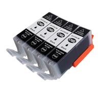 VeloHive Compatibile con di PGI 570XL CLI 571XL per il PGI570 Funziona con TS5050 TS5051 TS571 TS6050 TS6051 TS6052(4PCS Black)