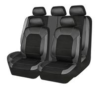 VELOMY 9 Pezzi Auto Set Coprisedili,per Ford Kuga III 2019 2020 2021 2022 2023 2024. Coprisedili Anteriori Posteriori in Pelle PU Set Completi Full Surround,D