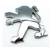 VELOMY Badge Logo per Peugeot 208 2019-2023, Alta Qualità ABS 3D Stemmi Decorazioni Cofano Bagagliaio Targa Anteriore, Etichetta di Marca Carrozzeria Styling Parti per Auto