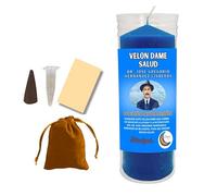 Velon Dame Salud, richiesta intercessione del dottor José Gregorio Hernandez Cisneros, altezza 17 cm, con essenza, istruzioni, preghiera e cartone