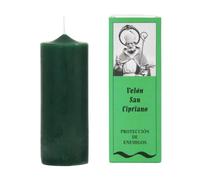 Velon preparato di San Cipriano - Protezione spirituale e pulizia energetica | Candela Ritualizzata contro energie negative e incantesimi | Fatto a mano con erbe | Include istruzioni e preghiera