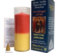 Velon Uriel candela potenziata con preghiera per trovare la verità e la saggezza interiore