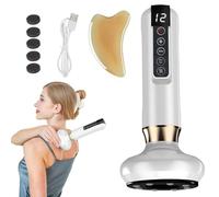 Velora Massaggiatore Anti Cellulite - Massaggiatore Anticellulite Infrarossi, Portatile Elettrico Regolabile Anticellulite, Risultati Visibili in 2 Settimane-Ritrova Una Pelle Soda E Un Corpo (Bianco)