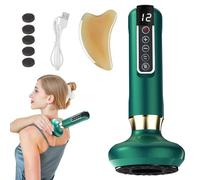 Velora Massaggiatore Anti Cellulite - Massaggiatore Anticellulite Infrarossi, Portatile Elettrico Regolabile Anticellulite, Risultati Visibili in 2 Settimane-Ritrova Una Pelle Soda E Un Corpo (Verde)