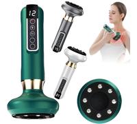Velora Massaggiatore Anti Cellulite, Velora-Beauty Velora Massaggiatore, Miglioramento Della Circolazione Sanguigna Elettrico Portatile Per Cura Del Corpo (A11-Vert)