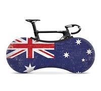VELOSOCK Copertura da Interni per Biciclette - Australia Flag - La miglior Soluzione per Mantenere Pavimenti e pareti PRIVI di SPORCIZIA - Si Adatta al 99% di Tutte Le Biciclette per Adulti