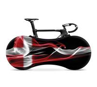 VELOSOCK Copertura da Interni per Biciclette - Denmark Flag - La miglior Soluzione per Mantenere Pavimenti e pareti PRIVI di SPORCIZIA - Si Adatta al 99% di Tutte Le Biciclette per Adulti