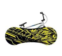 VELOSOCK Copertura da Interni per Biciclette - Yellow Power - La miglior Soluzione per Mantenere Pavimenti e pareti PRIVI di SPORCIZIA - Si Adatta al 99% di Tutte Le Biciclette per Adulti