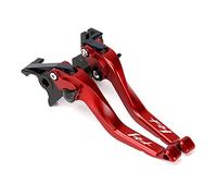 velospeed per Yamaha FZ1 Fazer 2006-2015 Moto Alluminio Freno Frizione Leve fz1 fazer Accessori (rosso)