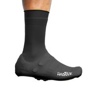Coppia di copriscarpe velotoze alti in silicone neri