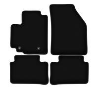 Velours-Teppiche BASIC schwarz für: Opel Agila B Hatchback (2008-2014)