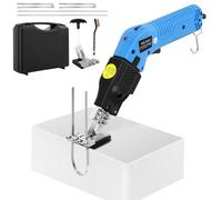 VELPAX 150W Coltello Caldo Elettrico, con Base Ranurata Ajustabile, 4 Lame in Nichel-Cromo, Temperatura Regolabile 0-600°C, Raffreddamento ad Aria, Taglia Schiuma Polistirolo, EPS, XPS
