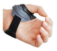 Velpeau CMC Tutore per pollice per artrosi, sollievo dal dolore articolare CMC, morbido e confortevole, stabilizza l'articolazione CMC senza limitare la funzione della mano (grigio-mano sinistra, L)