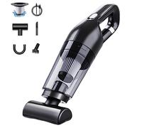 VELPEN Aspirabriciole Senza Fili, 45Kpa Aspirapolvere per Auto, Aspirapolvere Portatile 4 in 1 con Fessura per Spolverino, Filtro HEPA, USB Ricaricabile, Autonomia Max 70 Min