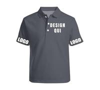 velquessa Camicia Personalizzata Polo Manica Corta Uomo Donna Il Tuo Quadro con Foto e/o Testo Logo Maglietta Polo Slim Fit da Personalizzate Abbigliamento da Lavoro Personalizzato
