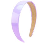 VELSCRUN Cerchietti per capelli in raso rosa brillante per donne e ragazze, 4,1 cm di larghezza, fasce per capelli da donna, tinta unita, semplici, per vacanze, cosplay, Halloween, accessori per