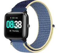 VELULYX cinturino elastica nylon compatibile con Veryfitpro ID205L, cinturino elastica 19MM per ID205L GRV FC1 IDW15 ID205S ID205G ID215G ID216 YM205L Uwatch3 Ufit GT BV205L TE021 SW020 SW021 SW023